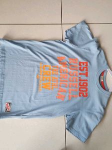 Brand Russell Ath Light Blue Tshirt