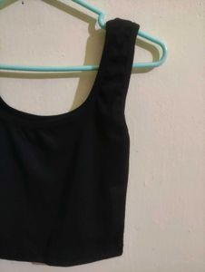 Black Crop Top
