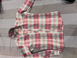 Red &amp; Grey Plaid Shirt