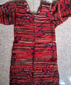 Vintage Floral Print Top
