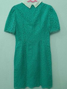 Premium Lace Peter Pan Collar Dress