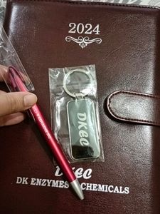 A New Diary Of 2024 With Keyring &amp;Pen