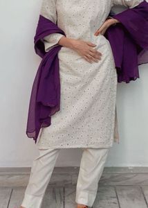 Elegant Embroidered Kurta Set