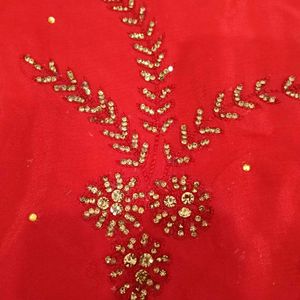 Red Embellished Kurti (Fix Rate)
