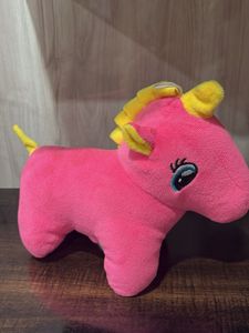 Pink Plush Horse Toy
