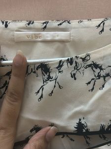 Stylish Horse Print Top