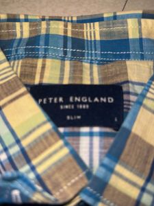 Peter England Checkered Shirt