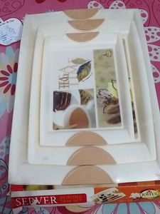 New Unused Serving Tray Set 3