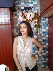 Metallic Party Wear Top