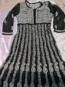 Embroidered Semi-Formal Top