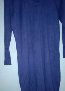 Navy Blue Casual Dress