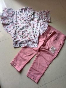 Cute Floral Kids Outfit