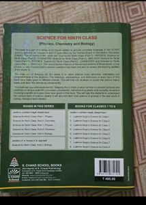 Class 9th Biology(Refresher) S.Chand