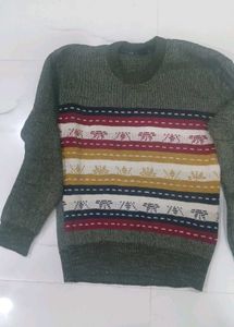 Striped Knit Sweater