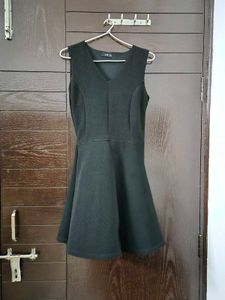Kazo Black Skater Dress