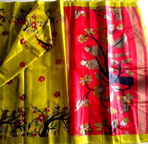 Mustard Saree
