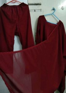 MAROON KURTA SET ❤️‍🔥