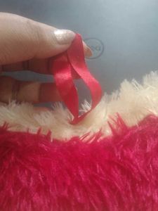 Fluffy Heart Pillow