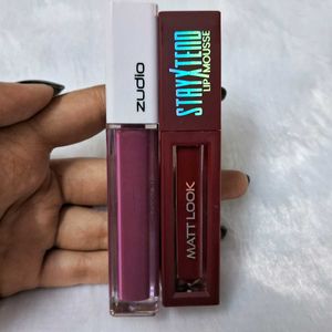 (SWATCHED) LIPSTICK COMBO - ZUDIO &amp; STAYXXTEN