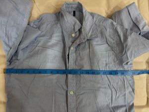 Blue Button-Down Shirt