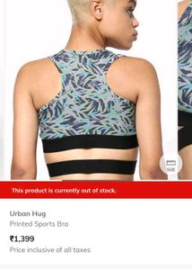 Padded Urban Hug Authentic Sports Brallete