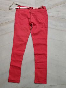 Coral Slim Jeans