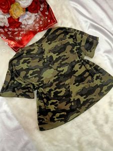 Camouflage Crop Top