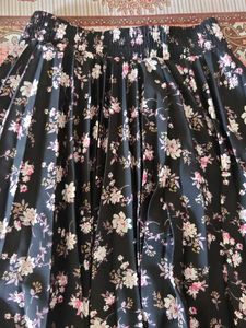 Floral Print Skirt and shirt set