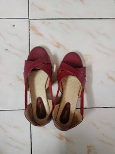 Red Flats &amp; Sandals