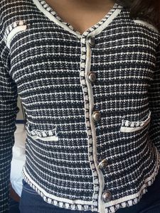 Black Korean Cardigan Size S/M