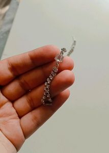 Stylish Diamond Chain Earrings