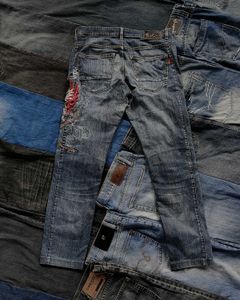 ONIRRAI DRAGON EMBROIDERY JEANS