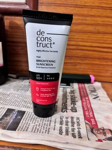 Deconst Fluid Brightening Sunscreen SPF 50+ PA+++