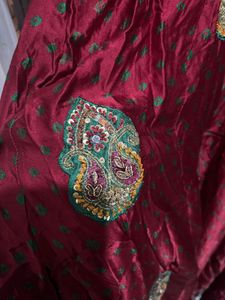 Elegant Embroidered Anarkali Suit