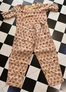 Floral Print Pajama Set