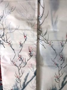 Peacock Print Saree