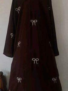 Bow Abaya With Hijab