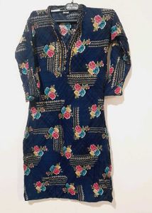 Floral Print Kurta