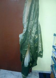 Green And Beige Saari