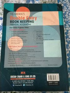 Double Entry Book Keeping
