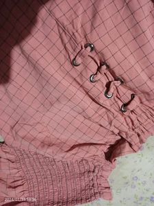 Peach Color Top | Sling Bag Freebie