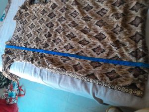 Vintage Brown Patterned Dress