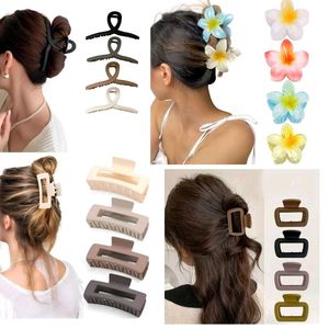 4 Differents Design Hair Claws