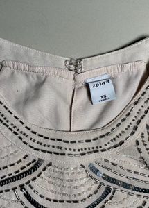 Zebra Halter Neck Top