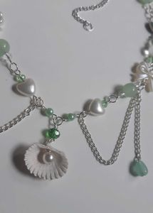 Mermaid Core Mint Green Necklace