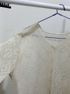 Crochet Knit Cardigan