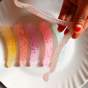Matte Banana Clips New. buy All 6 At 100/-
