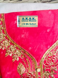 3 Set Embroidered Kurta Material