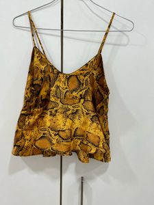 🔥Animal Print Cami Top Sleeveless