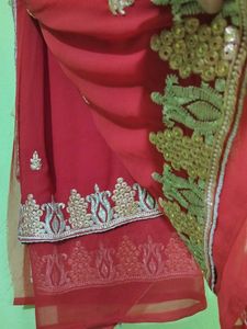 Heavy Border Saree